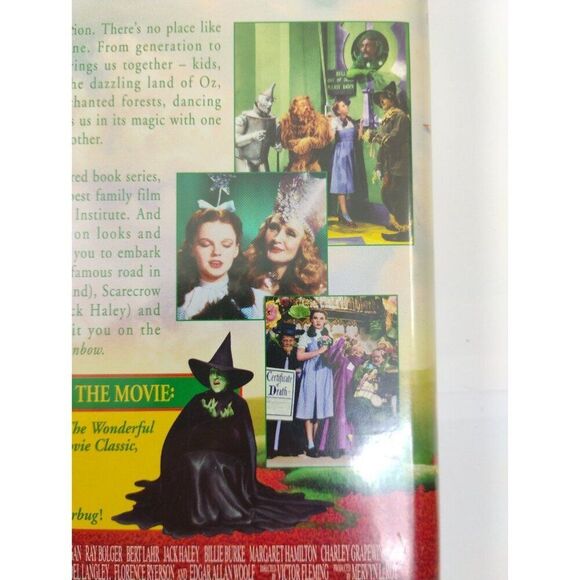 THE WIZARD OF OZ On VHS with Judy Garland Warner Bros. - Picture 10 of 14